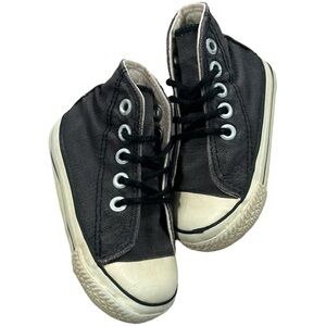 Vintage Converse Allstar Chuck Taylor Black & White High Top Sneaker Sz Baby 5.5